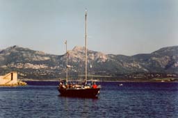 SWAARTER BAER II vor Calvvi (Korsika)